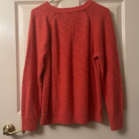 Loft Orange Sweater - Picture 2 of 6